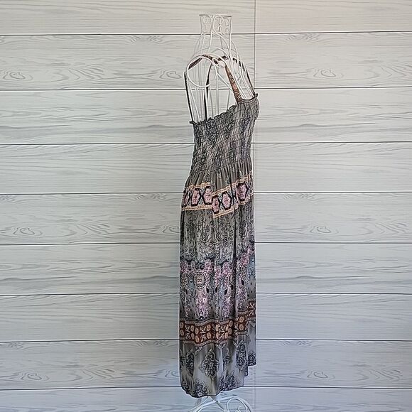 Arianna by Howard's silk blend summer midi dress Women's Size S - Picture 5 of 11